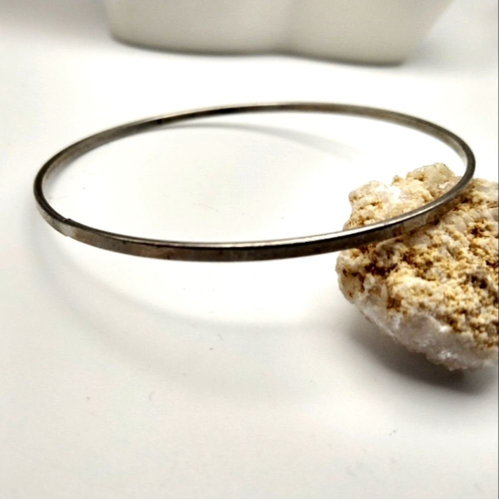 Silver plated bracelet